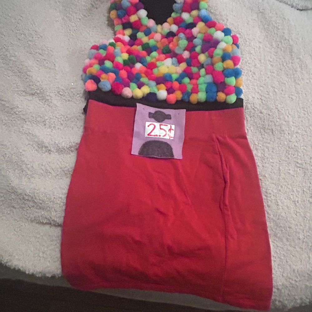 Bubblegum  Pom Pom Dress